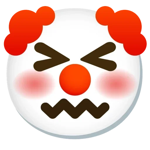 😖 Стикер «Clown Клоун» для Telegram