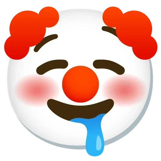 🤤 Стикер «Clown Клоун» для Telegram