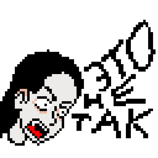 🚫 Стикер «Чучело (яркий)» для Telegram
