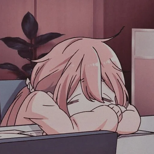 😴 Стикер «Anime Аниме» для Telegram