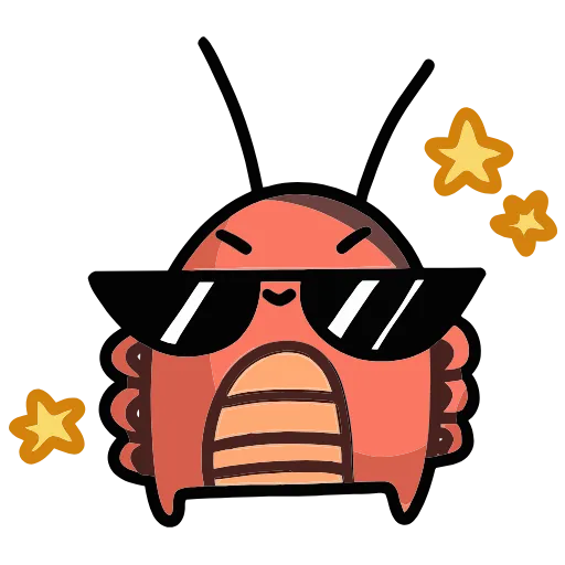 😎 Эмодзи «Таракан» для Telegram