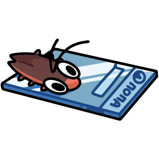 🔍 Эмодзи «Таракан» для Telegram