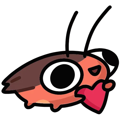 ❤️ Эмодзи «Таракан» для Telegram