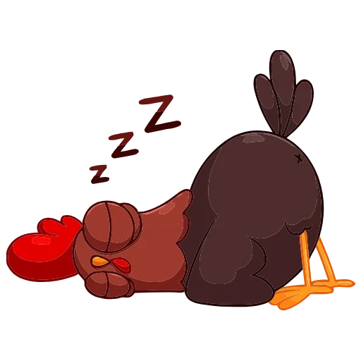 😴 Эмодзи «Петушок Петя» для Telegram