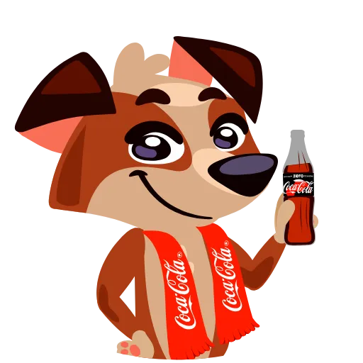 Стикерпак Coca-Cola для Telegram — скачать