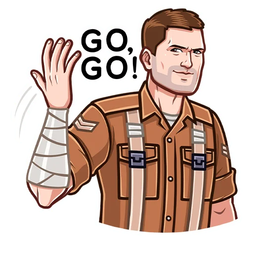 ✋ Стикер «Call of Duty Vanguard» для Telegram