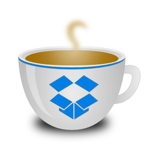 📦 Стикер «Горячий кофе» для Telegram