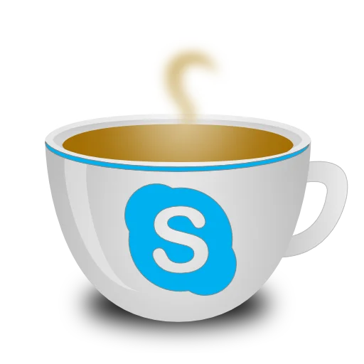 📲 Стикер «Горячий кофе» для Telegram