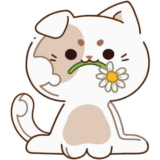 🌻 Эмодзи «Сливкис и Кофик» для Telegram