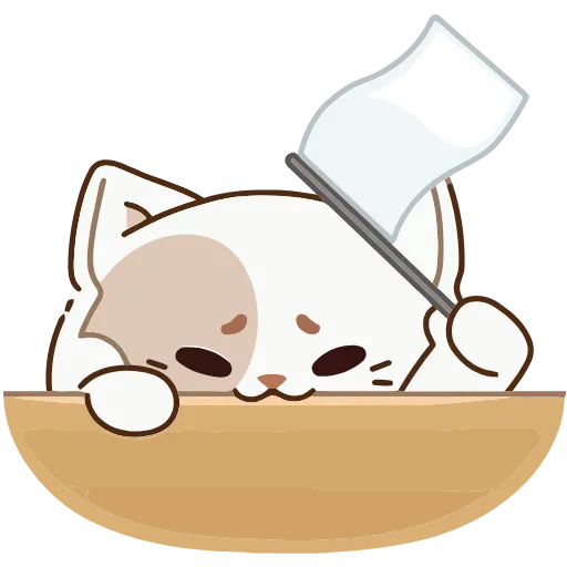🏳️ Эмодзи «Сливкис и Кофик» для Telegram