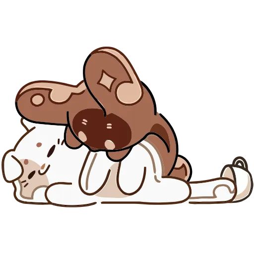 🤗 Эмодзи «Сливкис и Кофик» для Telegram