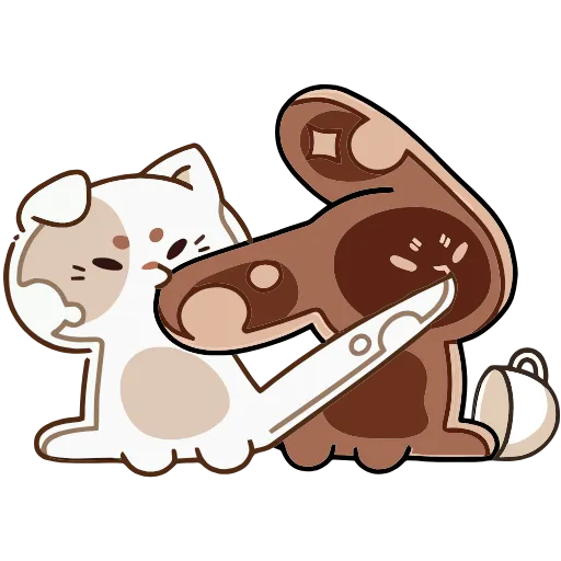 😡 Эмодзи «Сливкис и Кофик» для Telegram