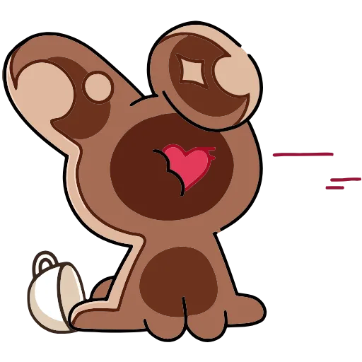 ❤️ Эмодзи «Сливкис и Кофик» для Telegram