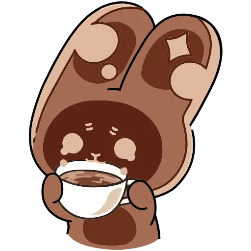 ☕️ Эмодзи «Сливкис и Кофик» для Telegram
