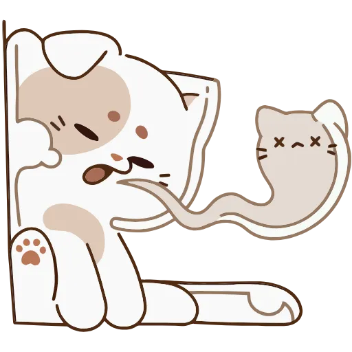 ⚰️ Эмодзи «Сливкис и Кофик» для Telegram