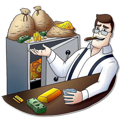 😎 Стикер «Coin Post» для Telegram