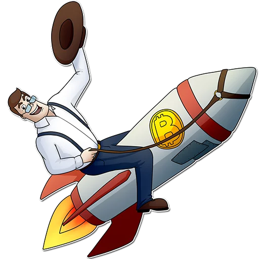 😜 Стикер «Coin Post» для Telegram