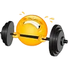 🏋 Эмодзи «Колобки» для Telegram