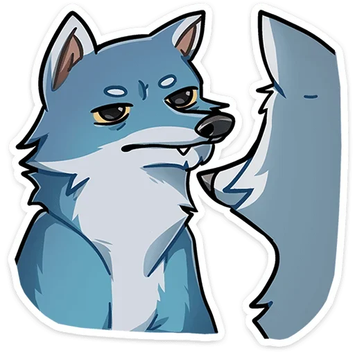 🐺 Стикер «Айфель» для Telegram