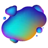 🎨 Эмодзи «colored blots» для Telegram