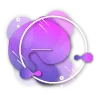 🎨 Эмодзи «colored blots» для Telegram