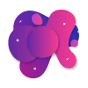 🎨 Эмодзи «colored blots» для Telegram