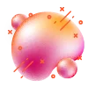 🎨 Эмодзи «colored blots» для Telegram