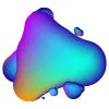 🎨 Эмодзи «colored blots» для Telegram