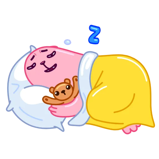 😴 Стикер «Colored Cats» для Telegram