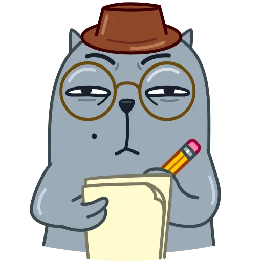 🧐 Стикер «Colored Cats» для Telegram