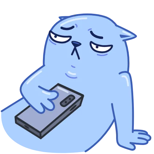 😔 Стикер «Colored Cats» для Telegram