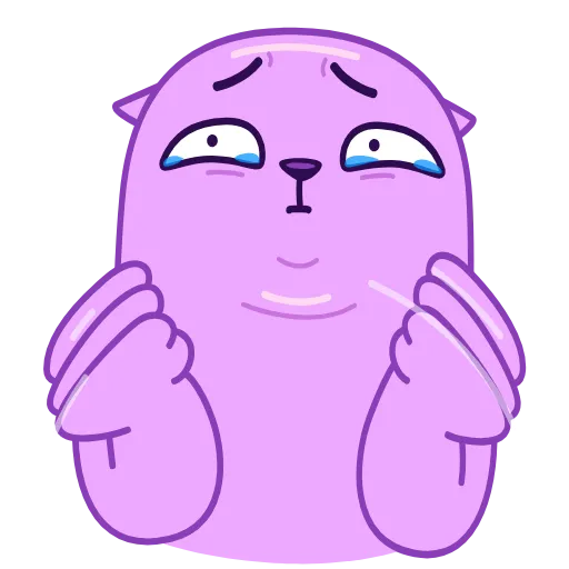 🥹 Стикер «Colored Cats» для Telegram