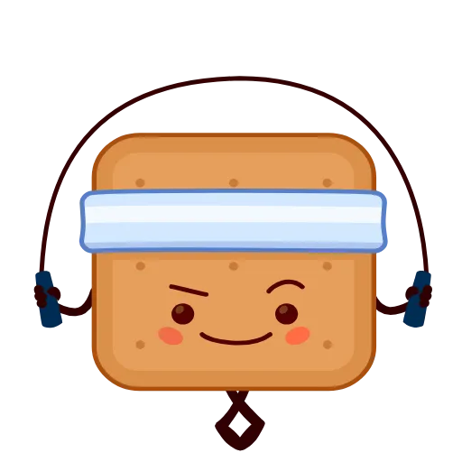 🍞 Стикер «Вкусные истории» для Telegram