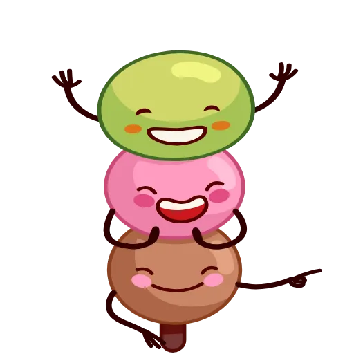🍡 Стикер «Вкусные истории» для Telegram