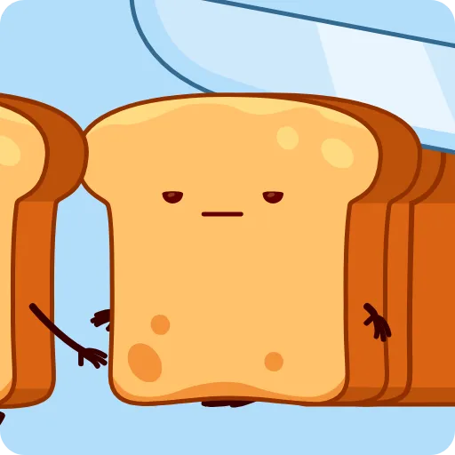 🍞 Стикер «Вкусные истории» для Telegram