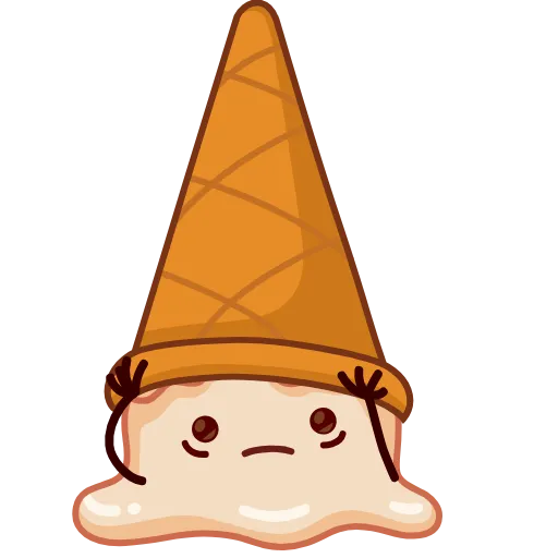 🍦 Стикер «Вкусные истории» для Telegram