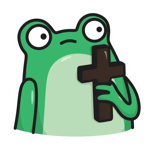 📿 Стикер «Фрогге» для Telegram