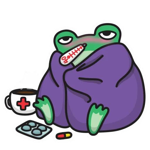 🤒 Стикер «Фрогге» для Telegram