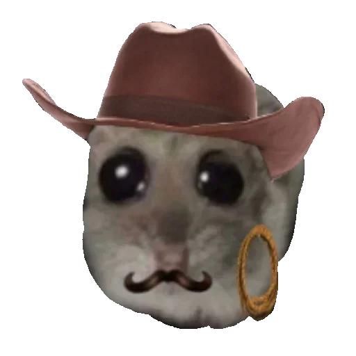 🤠 Стикер «Хомяцек» для Telegram