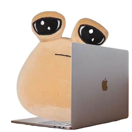 😘 Стикер «Sad Pou» для Telegram
