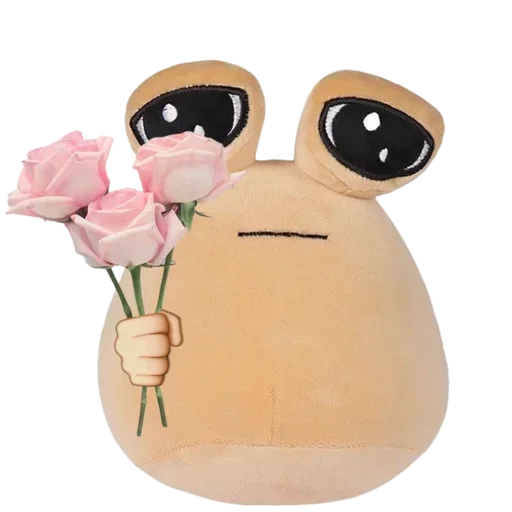😈 Стикер «Sad Pou» для Telegram