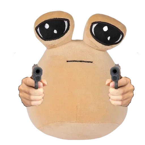 🥵 Стикер «Sad Pou» для Telegram
