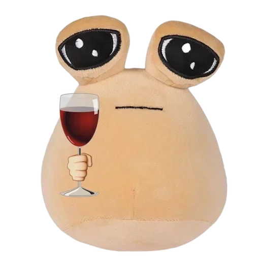 😡 Стикер «Sad Pou» для Telegram