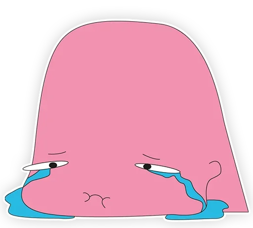 😭 Стикер «Colourful man» для Telegram