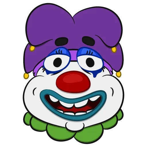 Стикерпак Colorful Clowns для Telegram — скачать
