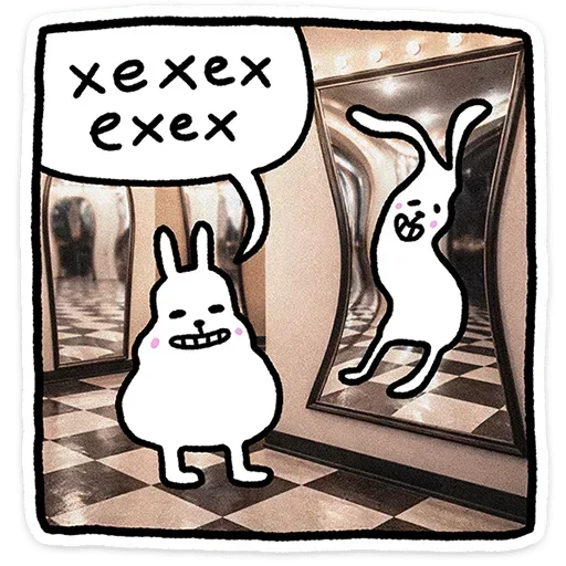 😄 Стикер «Крольчик» для Telegram