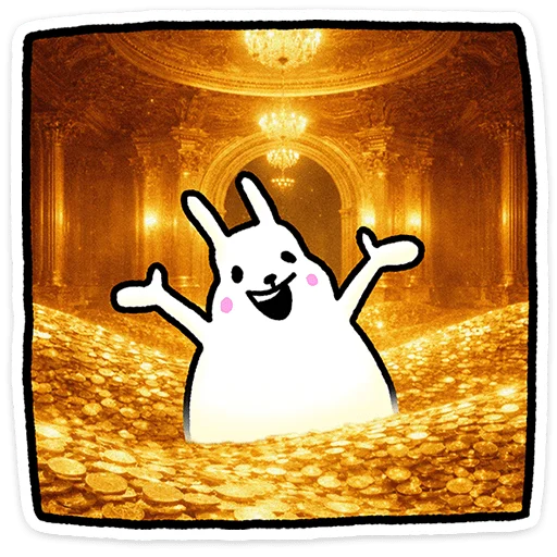🐰 Стикер «Крольчик» для Telegram