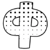 ❗ Эмодзи «Комикс-шрифт, жёлтый и белый, русские и английские» для Telegram