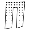 ❗ Эмодзи «Комикс-шрифт, жёлтый и белый, русские и английские» для Telegram