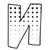 ❗ Эмодзи «Комикс-шрифт, жёлтый и белый, русские и английские» для Telegram